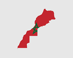 Carte du Maroc avec zones d'intervention